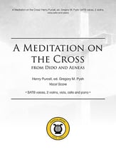 A Meditation on the Cross SATB choral sheet music cover
